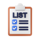 پیش‌نمایش فایل checklist-6914231 از پک فروشگاه آنلاین