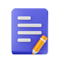 پیش‌نمایش فایل edit-document-6947562 از پک فایل و سند