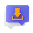 پیش‌نمایش فایل chat-download-7084542 از پک حباب گفت‌وگو