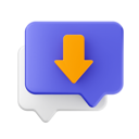 پیش‌نمایش فایل chat-download-7084567 از پک حباب گفت‌وگو