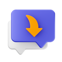 پیش‌نمایش فایل chat-download-7084577 از پک حباب گفت‌وگو