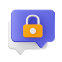پیش‌نمایش فایل chat-lock-7084538 از پک حباب گفت‌وگو