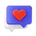 پیش‌نمایش فایل chat-love-7084571 از پک حباب گفت‌وگو