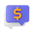 پیش‌نمایش فایل chat-money-7084529 از پک حباب گفت‌وگو