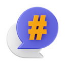 پیش‌نمایش فایل chat-hashtag-7084618 از پک چت کردن