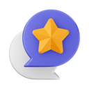 پیش‌نمایش فایل chat-star-7084628 از پک چت کردن