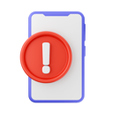 پیش‌نمایش فایل mobile-warning-7215370 از پک اپلیکیشن‌های گوشی هوشمند