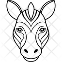 پیش‌نمایش فایل zebra-12542995 از پک صورت حیوانات