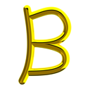 پیش‌نمایش فایل letter-b-11989341 از پک اعداد و نمادها