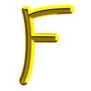 پیش‌نمایش فایل letter-f-11989358 از پک اعداد و نمادها