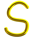 پیش‌نمایش فایل letter-s-11989368 از پک اعداد و نمادها
