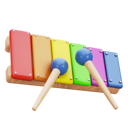 پیش‌نمایش فایل baby-xylophone-8622326 از پک اسباب بازی ها