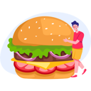 پیش‌نمایش فایل boy-craving-for-burger-11219841 از پک فعالیت‌های کسب‌وکار تحویل غذا