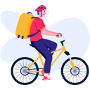 پیش‌نمایش فایل delivery-boy-riding-bicycle-11219858 از پک فعالیت‌های کسب‌وکار تحویل غذا