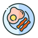 پیش‌نمایش فایل egg-and-bacon-6670020 از پک غذا و رستوران
