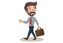 پیش‌نمایش فایل financial-advisor-holding-a-briefcase-and-going-for-the-office-2705111 از پک غول کسب‌وکار