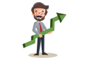 پیش‌نمایش فایل financial-advisor-holding-growth-arrow-in-hand-2705118 از پک غول کسب‌وکار