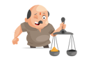 پیش‌نمایش فایل shopkeeper-is-holding-scales-in-hand-2705147 از پک فروشنده
