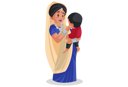 پیش‌نمایش فایل gujarati-woman-holding-baby-in-arms-2775545 از پک زن گجراتی