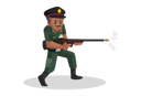پیش‌نمایش فایل army-man-shooting-with-rifle-in-war-2894207 از پک مرد ارتشی