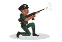 پیش‌نمایش فایل army-man-using-rifle-in-war-2894200 از پک مرد ارتشی