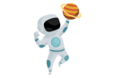 پیش‌نمایش فایل astronaut-holding-planet-in-his-hand-2894231 از پک فضانورد