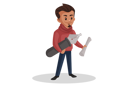 پیش‌نمایش فایل boy-holding-pen-in-his-hand-3026743 از پک پسر هندی