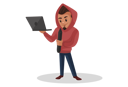 پیش‌نمایش فایل boy-standing-holding-laptop-and-pen-in-his-hands-3026742 از پک پسر هندی