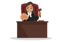 پیش‌نمایش فایل angry-lady-judge-holding-hammer-3027359 از پک قاضی زن