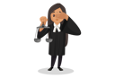 پیش‌نمایش فایل female-judge-holding-balancing-tool-in-her-hand-3027366 از پک قاضی زن