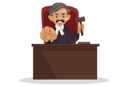 پیش‌نمایش فایل angry-judge-holding-hammer-3032430 از پک قاضی مرد