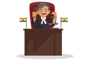 پیش‌نمایش فایل indian-judge-sitting-in-courtroom-and-holding-hammer-in-his-hand-3032428 از پک قاضی مرد