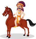 پیش‌نمایش فایل king-riding-horse-3217415 از پک پریتوی راج چوهان