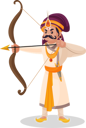 پیش‌نمایش فایل prithviraj-chauhan-aiming-arrow-3217418 از پک پریتوی راج چوهان