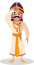 پیش‌نمایش فایل prithviraj-chauhan-doing-tilak-3217422 از پک پریتوی راج چوهان