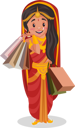 پیش‌نمایش فایل draupadi-holding-shopping-bags-3220914 از پک دراوپادی