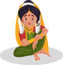 پیش‌نمایش فایل crying-yashoda-3221007 از پک یاشودا ما