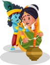 پیش‌نمایش فایل little-krishna-teasing-yashoda-maa-3221009 از پک یاشودا ما