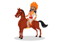 پیش‌نمایش فایل samrat-ashok-riding-horse-3247095 از پک سامرات آشوک