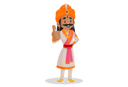 پیش‌نمایش فایل samrat-ashok-showing-thumbs-up-3247091 از پک سامرات آشوک