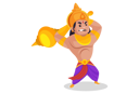 پیش‌نمایش فایل bheem-fighting-using-gada-3247135 از پک بیم