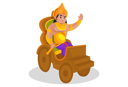 پیش‌نمایش فایل bheem-riding-rath-3247131 از پک بیم