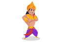 پیش‌نمایش فایل bheem-with-blood-in-his-hand-3247124 از پک بیم