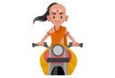 پیش‌نمایش فایل chanakya-riding-bike-3247148 از پک چاناکیا
