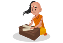 پیش‌نمایش فایل chanakya-writing-letter-3247142 از پک چاناکیا