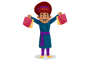 پیش‌نمایش فایل birbal-doing-shopping-3247159 از پک بیربال