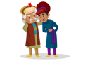 پیش‌نمایش فایل birbal-talking-with-akbar-3247158 از پک بیربال