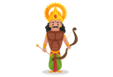 پیش‌نمایش فایل arjun-holding-bow-and-arrow-3247065 از پک آرجون