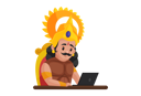 پیش‌نمایش فایل arjun-working-on-laptop-3247057 از پک آرجون