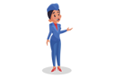 پیش‌نمایش فایل airhostess-3247049 از پک مهماندار هواپیما